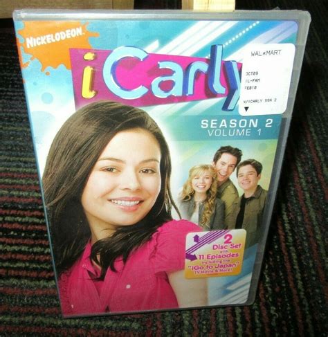 Icarly Season 2 Volume 1 2 Disc Dvd Set Nickelodeon 11 Episodes