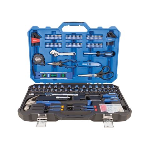 Kobalt 268 Piece Household Tool Set With Hard Case In The Household Tool Sets Department At