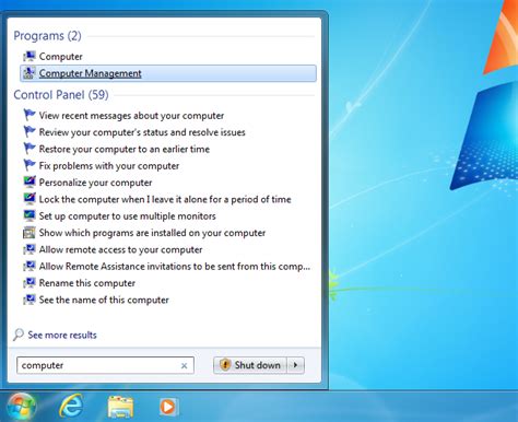 Windows Computer Management Tool