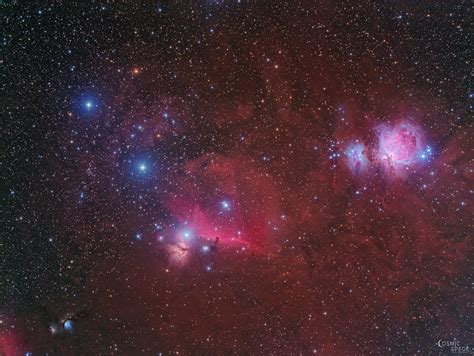 My Image Of Orions Belt Taken Across Multiple Telescopes Totaling 47