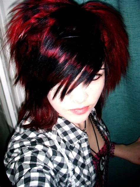 Gallery Emo And Mohawk Hairstyle 2011 Scene Hairstyle With Side Bangs
