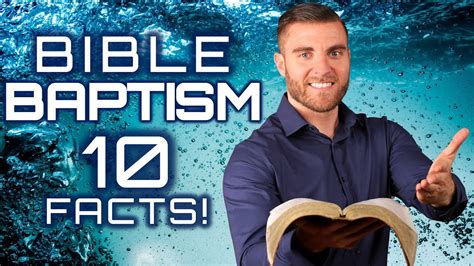 Baptism Bible Facts You Must Know Youtube