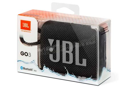 Jbl Go3 Black Piccolo Audio Portatile Bluetooth 51 Waterproof Color