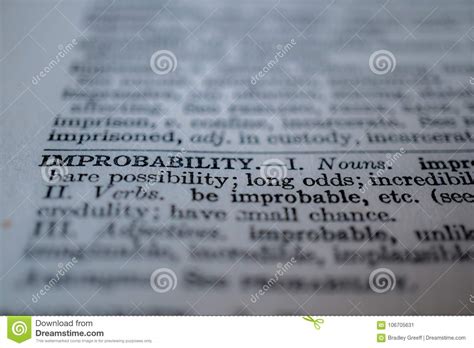 Word Improbability Stock Photos Free And Royalty Free Stock Photos From