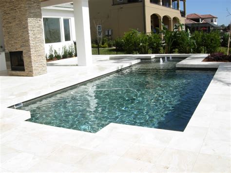 Contemporary Pool Design Orlando Geometric Pool Lake Nona