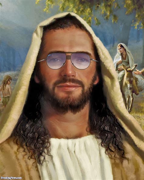 Jesus Wearing Sunglasses Pictures