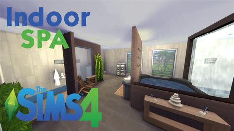 Indoor Spa Sims 4 Room Build Youtube