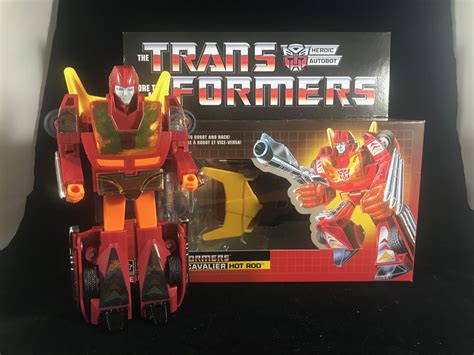 2018 Walmart Exclusive G1 Hot Rod Transformers Toys Retro Pop