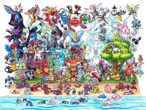 pokemon unova region wallpaper pokemon drawing easy