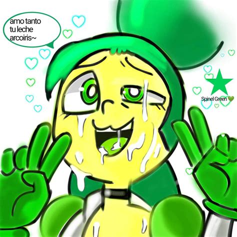 Rule 34 Ahe Gao Anthro Cum In Mouth Cum On Face Edit Fan Character Green Eyes Green Hair Green
