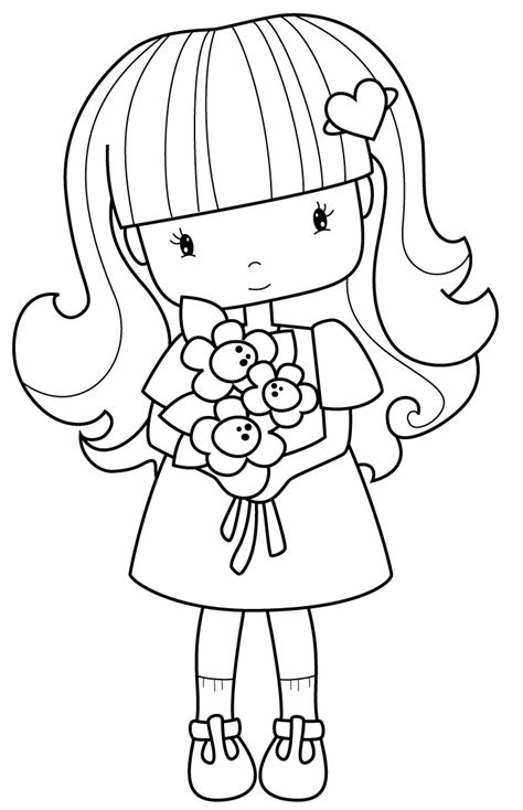 Little Girl Coloring Download Little Girl Coloring For Free 2019