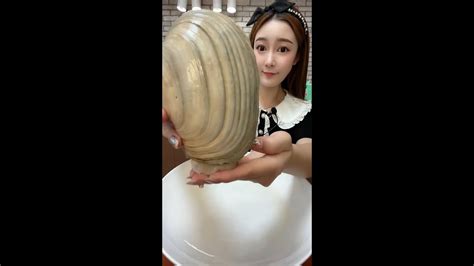 asmr chinese foods eating geoduck is delicious shorts video e 531 youtube