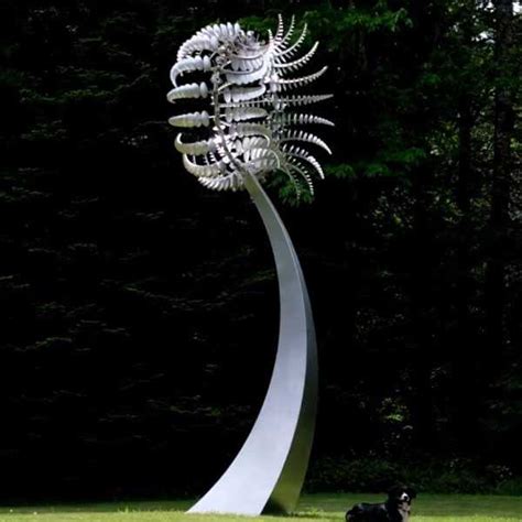 Outdoor Garden Stainless Steel Wind Sculpture For Sale Css 338 You Fine