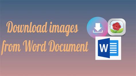 How To Download Images From Word Document 4 Ways 2021