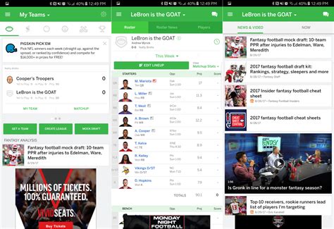 Click here to download the new myteams app by nbc sports! 7 Apps to dominate the Fantasy Football season and bring ...