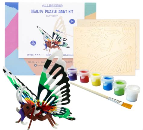 It also analyses reviews to verify trustworthiness. Allessimo 3D Paint Puzzle Reality Wooden (Butterfly ...