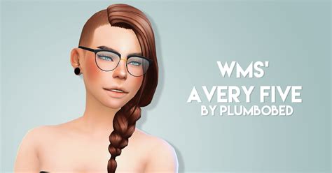 My Sims 4 Blog Avery Hair Recolors By Plumbobed