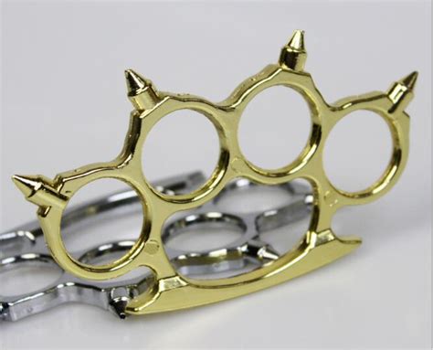2021 Brand New Protective Gear Knuckle Dusters Metal Alloy Brass