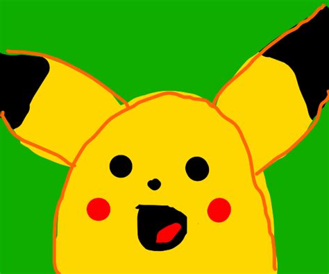 Surprised Pikachu Drawception