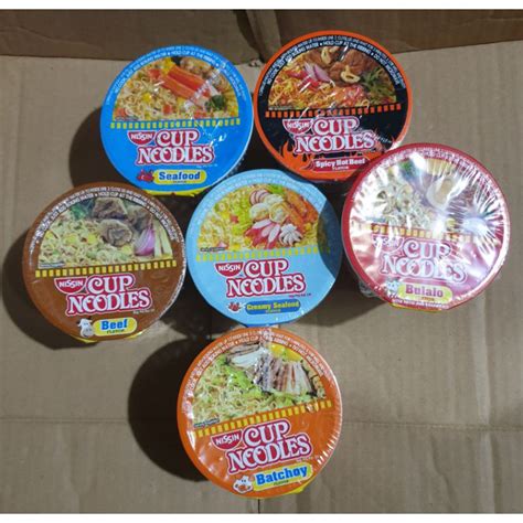 Nissin Cup Noodles Mini 40g Shopee Philippines
