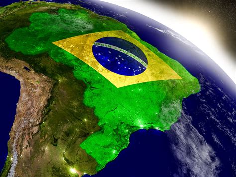 The flag of brazil known in portuguese as a auriverde, meaning the the yellow and green is a green field with a yellow rhombus. Petrobras Stock Upgraded: What You Need to Know | The ...