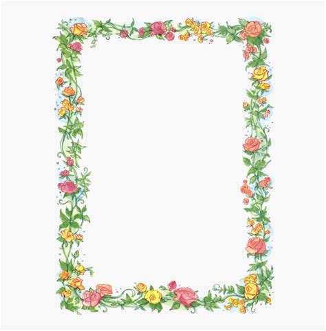 Floral Clipart Frame