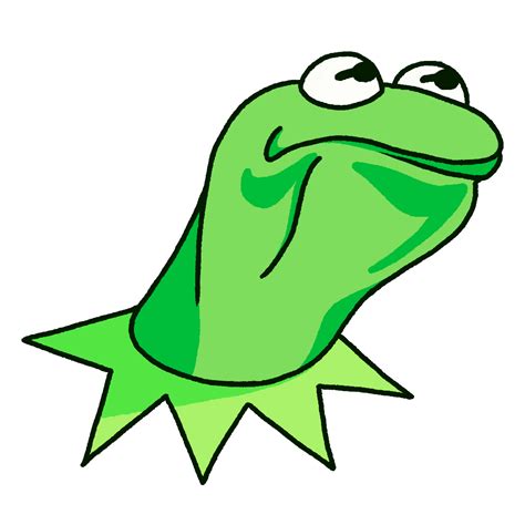 Download Kermit Face Png Png And  Base