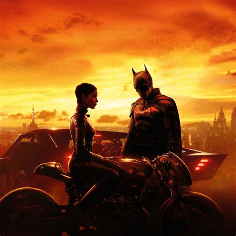 1080x1080 The Batman And The Catwoman 1080x1080 Resolution Wallpaper