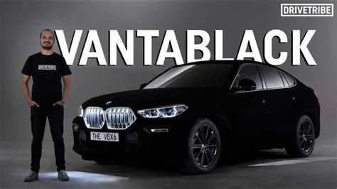 This Vantablack Bmw Is The Darkest Car In The World Youtube