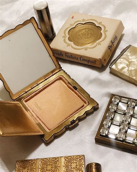 Vintage Makeup Containers Saubhaya Makeup