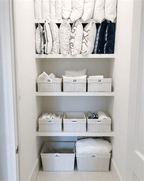 Best Linen Closet Organization Ideas