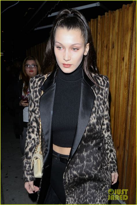Full Sized Photo Of Bella Hadid Fan Pic Nice Guy Outing Blonde Brunette
