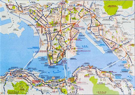 Detailed Map Of Hong Kong