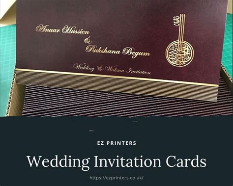 Wedding Cards Ez Printers Wedding Cards Cards Printed Cards
