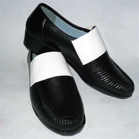 Michael Jackson Performance Dance Shoes Men's PU Leather Shoes-in