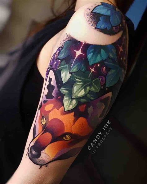 Fox Tattoo By Laura Konieczna Tattoo Insider