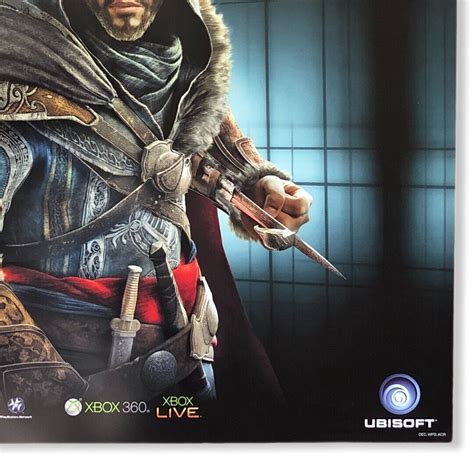 Assasins Creed Revelations 2011 PS3 Game Store Release Poster 23 5
