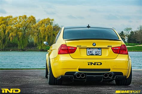 Mandeep ahluwalia on 09 january 2019. Dakar Yellow BMW E90 M3 by IND - GTspirit