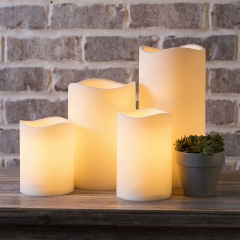 Led Candles For Light That Lasts Led Pillar Candle Pillar Candles