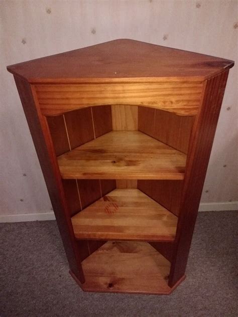 Pine Corner Unit Shelf Shelves Solid Wood In Inverness