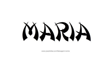 Desenhos De Tatuagem Com O Nome Maria