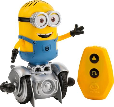 Wowwee Mini Minion Mip Turbo Dave Robot Yellowsilverblackblue Minion Toy Minions