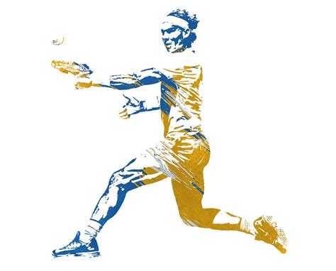 Rafael Nadal Tennis Watercolor Strokes Pixel Art 2 Mixed Media By Joe