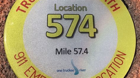 Mile Markers Placed Along The Truckee River To Help Better Navigate