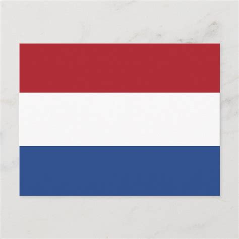 Bandera de los paises bajos con escudo. Postal con la bandera de Países Bajos | Zazzle.es