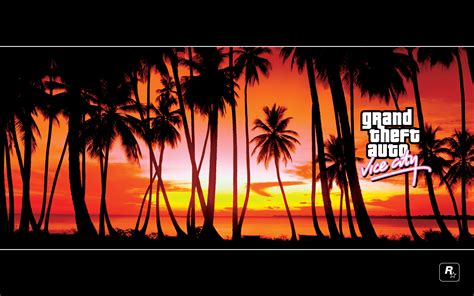 Fond d écran jeux vidéo jeux de rock star grand Theft Auto Vice