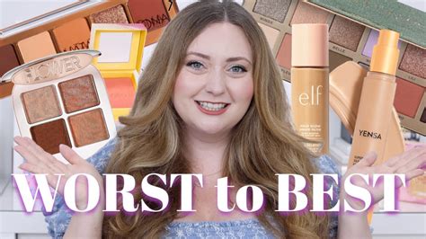 Ranking All Of The New Makeup I Tried Last Month From Worst To Best