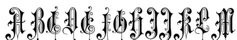 Victorian Gothic One Free Font What Font Is