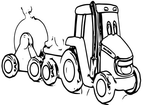 John Johnny Deere Tractor Coloring Page WeColoringPage 66