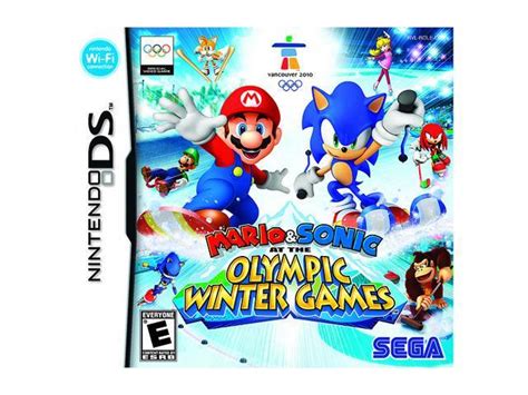 Mario And Sonic At The Olympic Winter Games Nintendo DS Game Newegg Com
